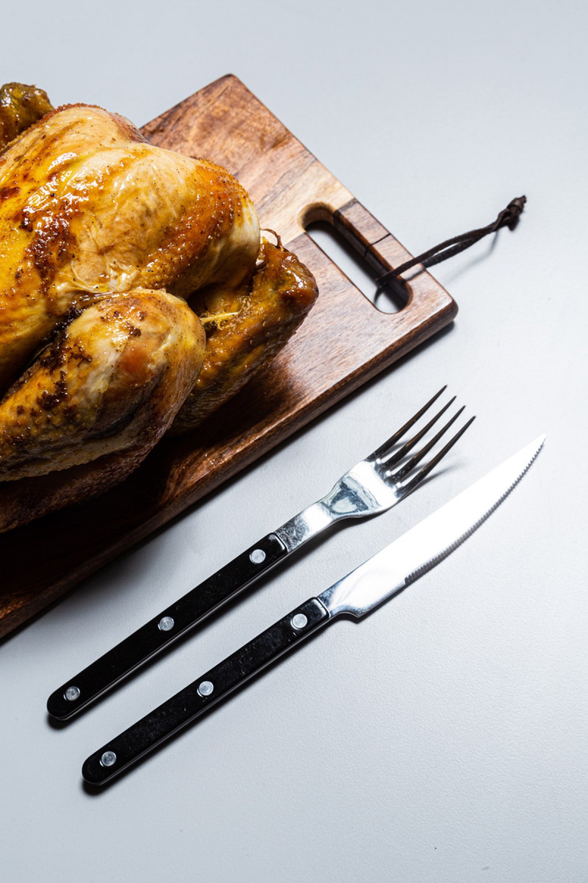 La part de poulet rôti